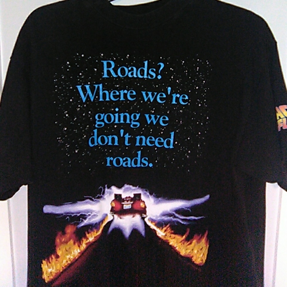 Vintage back to the Future shirt